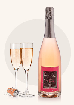 rosé pétillant chinon