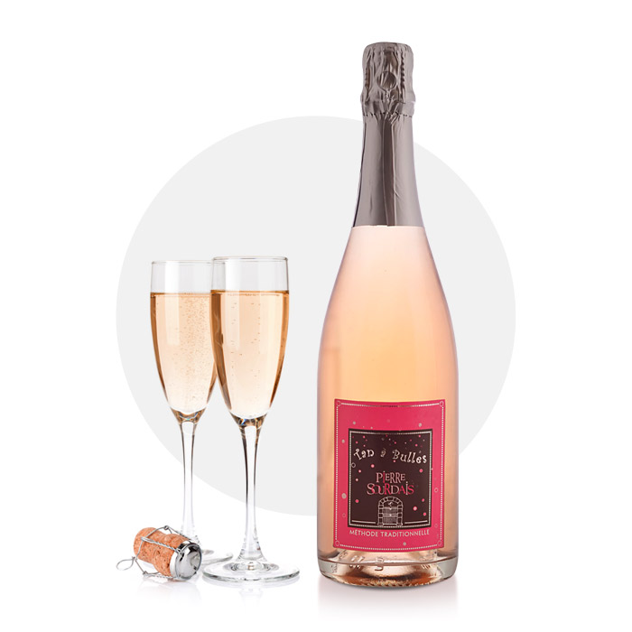 chinon rosé pétillant - pierre sourdais