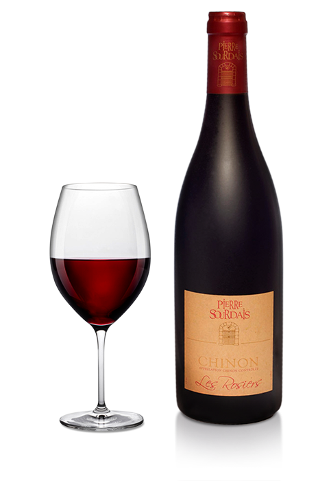 Vin rouge Chinon - Les Rosiers - Pierre Sourdais