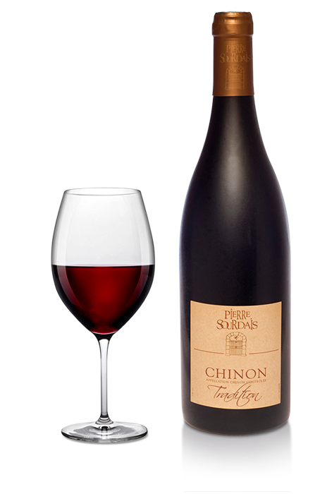 Vin rouge Chinon - tradition - Pierre Sourdais