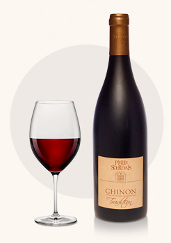 chinon rouge - pierre sourdais tradition