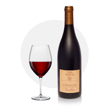 chinon rouge - tradition pierre sourdais